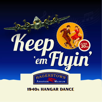 Annual 1940s Hangar Dance at the Hagerstown Aviation Museum ✈️ - logo